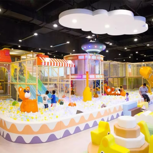 Nannan Toddler <span class=keywords><strong>Jungle</strong></span> Gym Château en plastique pour enfants Ball Pit Aire de jeux commerciale en mousse à vendre - Product Image 4