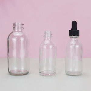 Flacon compte-gouttes en verre ambré de 30 ml, 60 ml, 120 ml, flacon rond en verre de Boston de 1 oz, 2 oz, 4 oz avec compte-gouttes pour huiles essentielles - Product Image 6
