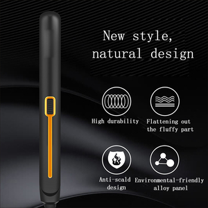 2025 nouveau Style ménage électrique lisseur de cheveux titane ion négatif attelle <span class=keywords><strong>boucle</strong></span> Clip frange droite <span class=keywords><strong>fer</strong></span> <span class=keywords><strong>à</strong></span> friser - Product Image 5