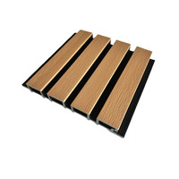 Panel de Pared de Madera y Plástico Coextruido de Great Wall, Diseño Industrial Moderno, Textura de Dos Colores, Impermeable, Antiestático, para el Hogar 5