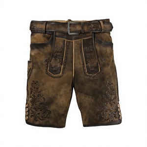 Costume de bière bavarois traditionnel pour homme, Lederhosen en daim, Oktoberfest de Munich, festivals, cosplay national - Product Image 1