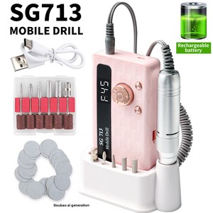 Nuevo Taladro de Uñas Recargable SG713, 45000 RPM, Inalámbrico y Portátil, Lima y Pulidora de Uñas - Product Image 2