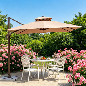 <span class=keywords><strong>Parasol</strong></span> romain de luxe moderne, imperméable et <span class=keywords><strong>anti</strong></span>-UV, idéal pour jardin, balcon, piscine, plage - Vente chaude directe usine - Product Image 1