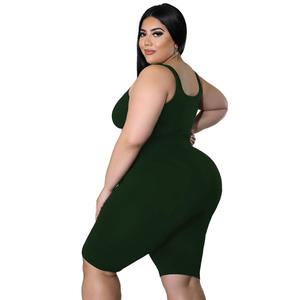 Mono de Verano sin Mangas para Mujer, Talla Grande, Enterizo, Bodycon, Sexy - Product Image 6