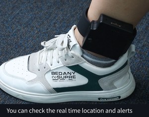 4G LTE Hybrid <b>Location</b> Ankle Bracelet with Real-time Tracking and Geo-fence Alarm - Product Image 6