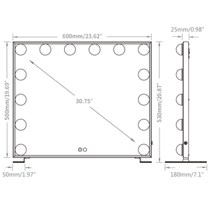 <span class=keywords><strong>espejo</strong></span> con luz decorativo <span class=keywords><strong>tocador</strong></span> led espejos de <span class=keywords><strong>maquillaje</strong></span> para salon - Product Image 6