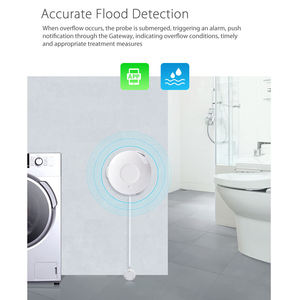 TY-Wi-2 ทูย่าเซ็นเซอร์ตรวจจับการรั่วไหล IP55 กันน้ำ เครื่องตรวจจับน้ำล้นอัจฉริยะ เซ็นเซอร์น้ำอินเตอร์เน็ตไร้สายไม่มีแบตเตอรี่ ชีวิตอัจฉริยะ - Product Image 2