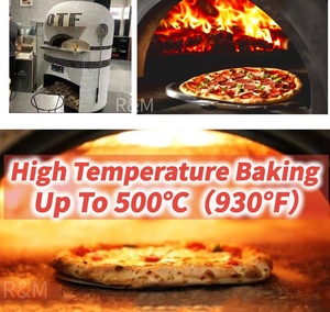 Ligurian Diy Oem Odm Pequeño Kit de madera Gaz y Gas Refractario Precio bajo Madera Fuego Horno de pizza Remolque Camión Acero inoxidable - Product Image 2