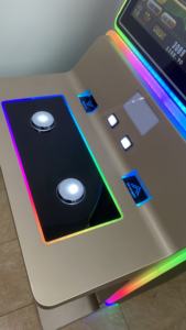 Factory New Design 43 Inch Curved Touch Screen Upright Skill Game <b>Machine</b> Cabinet for Game Room - Product Image 2