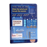 Carnet d'étudiant avec page de titre tridimensionnelle pour la saison des diplômes, ensemble cadeau créatif personnalisable avec emballage en boîte cadeau