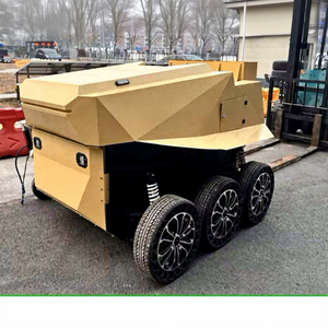 Plataforma de Chasis Robótico UGV Grande Personalizada con Motor para Transporte en Construcción Todoterreno, Diseño de 6 Ruedas de Alta Resistencia - Product Image 1