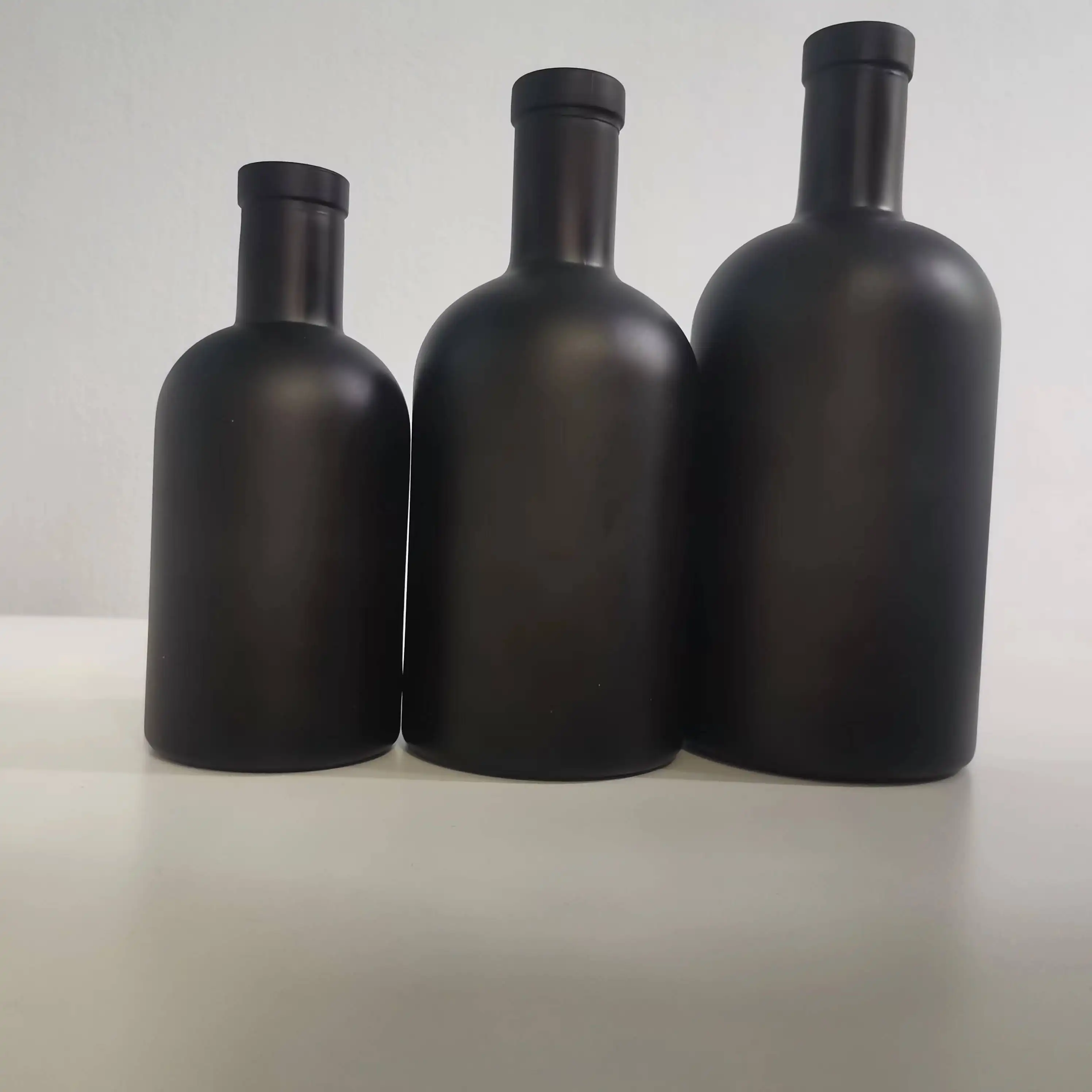 Wholesale 30ml 40ml 50ml 100ml Mini Miniature Juice Wine Spirit Liquor Glass Bottle for Whisky Vodka