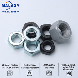 น็อตหกเหลี่ยมสแตนเลส 18-8 ยี่ห้อ Malaxy ครบชุดทุกขนาด ชุบสังกะสีใส พร้อมน็อตล็อคตัวเองแบบไนล็อค - Product Image 1