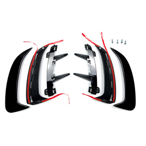 Car Window Weather Shields A177 Adhesive On Glossy Black ABS Rear Bumper Wind Blade For Mercedes W177 Sedan Models - Product Image 4