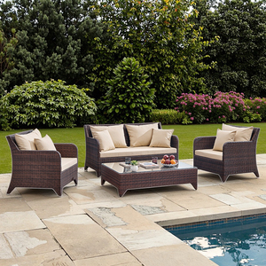 Ngoài trời mây sofa sân ngoài trời không thấm nước và Sun-proof mây ghế sofa kết hợp vườn ngoài trời sân thượng mây chai - Product Image 1