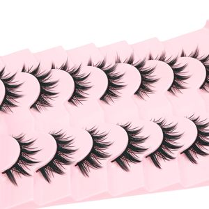 Bandes de cils de qualité 13-15 mm, faux cils, prix de gros, emballage noir et or - Product Image 5