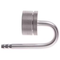 Mini Difusor de CO2 para Acuario, Tanque Nano para Camarones, Tapa Desmontable, Elemento Cerámico, Aleación de Aluminio Resistente a la Oxidación
