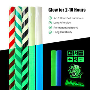 กระดาษฟิล์มเรืองแสงมีกาวในตัวแผ่นไวนิลแบบม้วนสำหรับไวนิลเรืองแสงในที่มืดเทปป้ายทางออก - Product Image 2