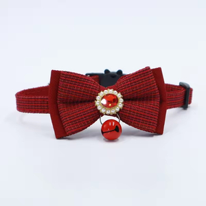 <span class=keywords><strong>Collar</strong></span> para Gatos y Perros al por Mayor de Fábrica con Lazo de Perlas Desmontable, Campana y Arnés Tipo Correa de Estilo Pequeño y Fragante - Product Image 6