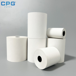 บริการ OEM พร้อมให้บริการ กระดาษความร้อนขนาด 57x45 มม. 55 แกรม กระดาษใบเสร็จความละเอียดสูงสำหรับเครื่อง POS แบบพกพา - Product Image 1