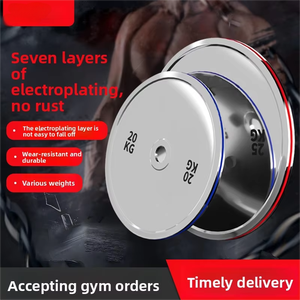 Disques de musculation personnalisés OEM pour la compétition, disques de gym en fonte d'acier, ensembles de plaques de levage de <span class=keywords><strong>poids</strong></span> en <span class=keywords><strong>KG</strong></span> pour la musculation - Product Image 3