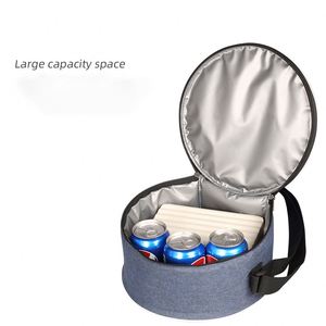 Bolsa Térmica para Almuerzo con Estampado de Fútbol, Popular y de Gran Venta, Bolsa Térmica con Cierre y Correa Cruzada para Exteriores, Bolsas Refrigerantes con Estampado de Fútbol - Product Image 2