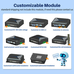 Безвентиляторный мини-ПК N1522 на базе Intel N150 Twin Lake, DDR5 4800 МГц, два HDMI, 4K 60 Гц, слоты M.<span class=keywords><strong>2</strong></span>, готовность к Wi-Fi, промышленный компьютер для периферийных устройств - Product Image 5
