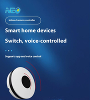 Tuya Smart WiFi Télécommande IR Moderne 360 Degrés Hub Infrarouge Contrôle Vocal via App Fonction d'Apprentissage Alimentation USB pour TV Ventilateur Climatiseur