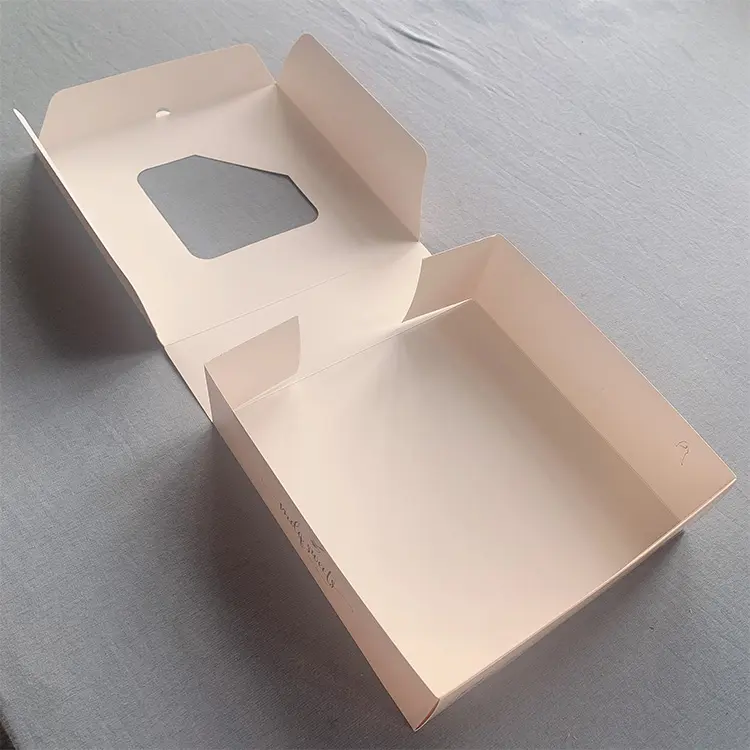 Индивидуальная Экологически чистая Высококачественная многоразмерная прочная белая картонная коробка для выпечки десерта