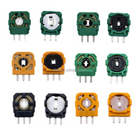 Capteur de joystick analogique 3D d'origine ALPS pour manette PS5 PS4, 3 broches, pièces de réparation de stick analogique, 2,3 kOhms