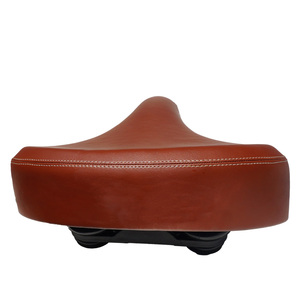 Sillín de <span class=keywords><strong>bicicleta</strong></span> de cuero PU de estilo Retro, cómodo <span class=keywords><strong>asiento</strong></span> de <span class=keywords><strong>bicicleta</strong></span> de crucero de Playa Ancha <span class=keywords><strong>con</strong></span> absorción de golpes <span class=keywords><strong>para</strong></span> montar en la ciudad, <span class=keywords><strong>asiento</strong></span> de Color marrón - Product Image 5