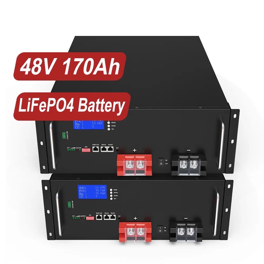 Efficiënt Energiebeheer Praktische Betaalbare Oplaadregeling Lifepo4 48V 51.2V 170ah 150ah Lithiumbatterij Lifepo4