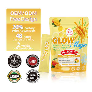 Suplemento de Glutatión OEM/ODM para Aclarar la Piel, 100% Natural con Alfa Arbutina y Ácido Kójico, Suplemento Dietético - Product Image 1