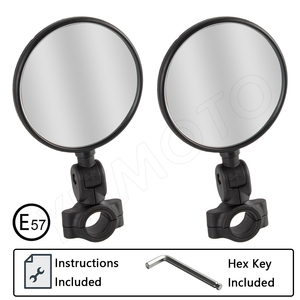 Espejo Retrovisor con Certificación E-Mark de YHMOTO, Sistema de Iluminación para HUSQVARNA 70, KTM DUKE 690, GASGAS EC700 Supermotard - Product Image 5