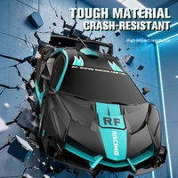 Voiture de Course RC Robot Électrique Transformable Télécommandée Personnalisée, Déformation à une Touche, Deux Modes de Jeu, Prête à l'emploi pour Cadeau Enfant