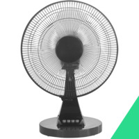 Kipas Meja Listrik 12 Inch Mini Hemat Energi, Pendingin Udara Plastik Mekanik 3 Kecepatan Angin Kencang, Promo Hot Sale