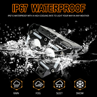 Projecteur LED 20W à 2, 3, 4, 5 ou 6 lentilles, nouvelle arrivée, vente en gros usine JHS, pour moto, camions et véhicules tout-terrain