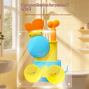 Jouet de douche escargot, pot de fleurs en plastique en forme d'animal de dessin animé, matériau sûr, jouet de bain <span class=keywords><strong>pas</strong></span> <span class=keywords><strong>cher</strong></span>, jouet aquatique pour enfants - Product Image 5
