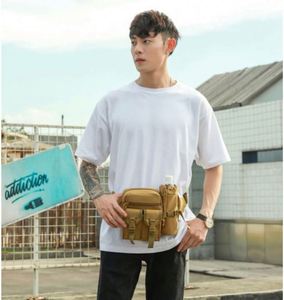 Sac banane tactique imperméable personnalisé pour la randonnée, le cyclisme, la course à pied, la pêche sportive avec porte-bouteille pour hommes - Product Image 6