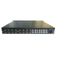 Modulador de Codificación DVB-SS2/DVB-T/ISDBT HD de 24 Canales y 1080P, Diseño de Configuración Modular Flexible, Entrada ASI/IP/RF