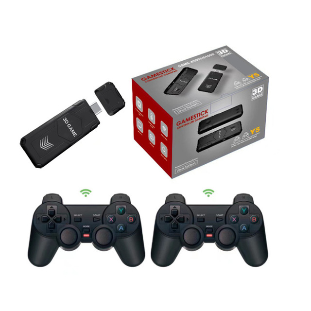 New Y5 High-Definition 4K Home-Use HDTV Gaming Console 2.4G Wireless Video Game