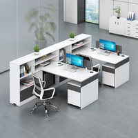 Luxe 1.5m modulaire blanc Mdf brillant moderne ovale bureau bureau exécutif bureau d'angle exécutif bureau à domicile