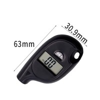 Mini manomètre numérique LCD pour pneus, porte-clés, 2-150 PSI, testeur de pression des pneus de voiture, outil pour voiture, moto