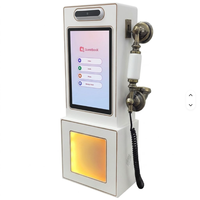 Livre d'or vidéo et audio rétro à écran tactile de 10,1 pouces, kiosque enregistreur de messages vocaux pour la location d'événements, mariages et entreprises