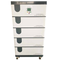 Batterie onduleur LiFePO4 empilable 10KWH SPS002 BMS 48V/51.2V CAN pour stations d'énergie solaire domestiques et systèmes de stockage d'énergie