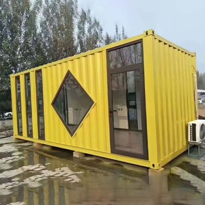 Casa Contenedor de Diseño Moderno con Estructura de Acero para Uso Comercial como Puesto de Venta de Café y Té - Product Image 3