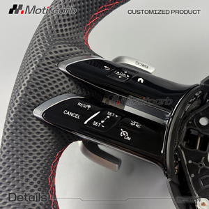 Volante Deportivo de Fibra de Carbono Personalizado para Mercedes-Benz AMG W205 W206 W213 W211 Clase C Clase E GLC CLE GT 300 2021-2026 - Product Image 4