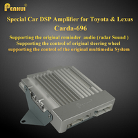 Amplificateur DSP de voiture 64W X 12 canaux pour Toyota et Lexus, système d'amélioration audio de voiture, modules karaoké, musique surround 5.1 canaux AC-3 DTS