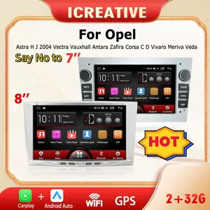 8 ''Apple CarPlay Android Radio pour Opel Astra H J Vectra Vauxhall Antara Zafira Corsa C D Vivaro Meriva Veda voiture multimédia - Product Image 2