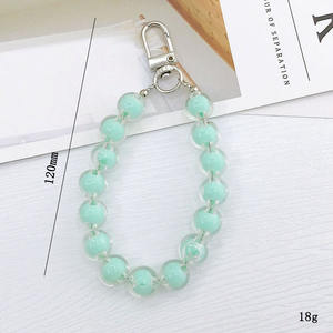 Correa de Teléfono con Cuentas de Perlas, Correa de Muñeca Antipérdida, Correa Decorativa para Llavero, Cartera, Colgante para Mujer - Product Image 2